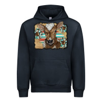 Navy western wreath baby calf Urban Hoodie - BarkalooDesign