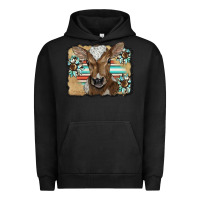 Pigment Black western wreath baby calf Urban Hoodie - BarkalooDesign