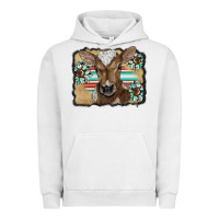 Pigment Lunar Rock western wreath baby calf Urban Hoodie - BarkalooDesign