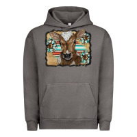 Pigment Tornado western wreath baby calf Urban Hoodie - BarkalooDesign