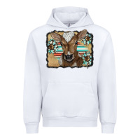 White western wreath baby calf Urban Hoodie - BarkalooDesign