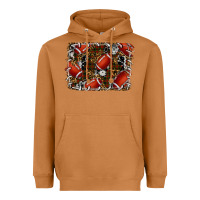 Meerkat christmas football Heavyweight Hoodie - RanaPortraitStore