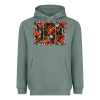 Sage christmas football Heavyweight Hoodie - RanaPortraitStore