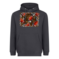 Smoke christmas football Heavyweight Hoodie - RanaPortraitStore