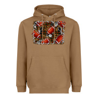 Toasted Coconut christmas football Heavyweight Hoodie - RanaPortraitStore