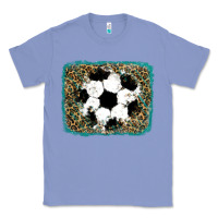 Colony Blue glitter soccer leopard Classic Tee - RanaPortraitStore