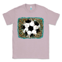 Lilac glitter soccer leopard Classic Tee - RanaPortraitStore
