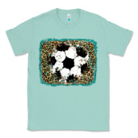 Seafoam glitter soccer leopard Classic Tee - RanaPortraitStore