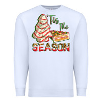 White tis the season Premium Sweatshirt - FaDigitalArtStudio
