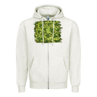 Oatmeal Heather st patricks day shamrock leopard background Zipper Hoodie - RanaPortraitStore