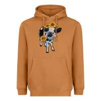 Meerkat heifer cow Heavyweight Hoodie - RanaPortraitStore