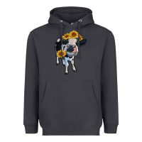 Smoke heifer cow Heavyweight Hoodie - RanaPortraitStore