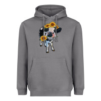 Storm heifer cow Heavyweight Hoodie - RanaPortraitStore