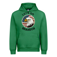 Emerald Lets Go Brandon American Bald Eagle Urban Hoodie - Jasminsmagicworld