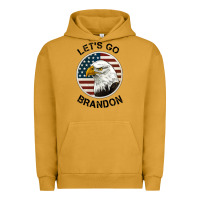 Pigment Peanut Butter Lets Go Brandon American Bald Eagle Urban Hoodie - Jasminsmagicworld