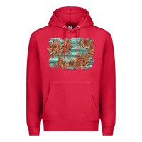 Wood Leather Background Premium Hoodie | Teevron