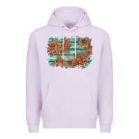 Lilac wood leather background Premium Hoodie - AdoDesignShop