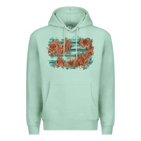 Seafoam wood leather background Premium Hoodie - AdoDesignShop