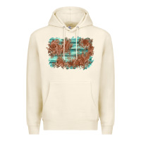 Tofu wood leather background Premium Hoodie - AdoDesignShop