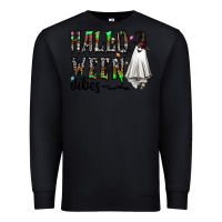 Black halloween vibes Premium Sweatshirt - CowhideDigitalArt