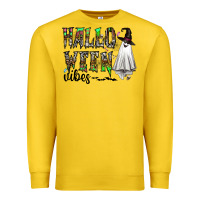 Lemon halloween vibes Premium Sweatshirt - CowhideDigitalArt