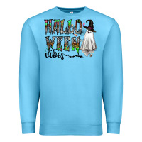 Ocean Blue halloween vibes Premium Sweatshirt - CowhideDigitalArt