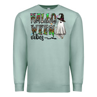 Seafoam halloween vibes Premium Sweatshirt - CowhideDigitalArt