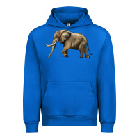 Cobalt Elephant Urban Hoodie - LillyAllenDesigns