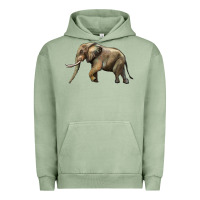 Pigment Oil Green Elephant Urban Hoodie - LillyAllenDesigns