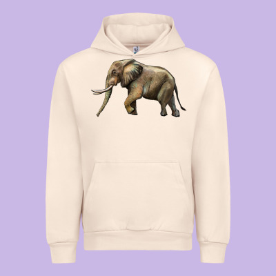 Elephant Urban Hoodie Designed By Lillyallendesigns