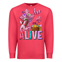 Cardinal he is alive easter Premium Sweatshirt - Neo Western
