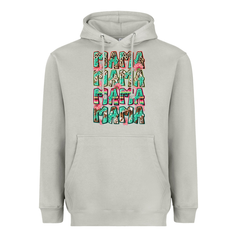 Mama Mama Mama Mama Heavyweight Hoodie by Zillion Design Studio | Teevron