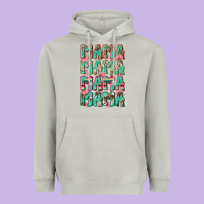 Mama Mama Mama Mama Heavyweight Hoodie Designed By Zillion Design Studio