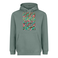 Sage mama mama mama mama Heavyweight Hoodie - Zillion Design Studio
