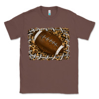 Chestnut leopard american football backround Classic Tee - RanaPortraitStore
