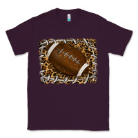 Plum leopard american football backround Classic Tee - RanaPortraitStore