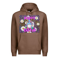 Chestnut easter happy easter gnomes bunny daisys Premium Hoodie - Artiststas