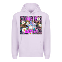 Lilac easter happy easter gnomes bunny daisys Premium Hoodie - Artiststas