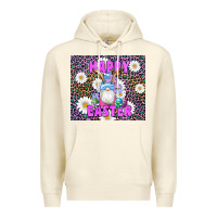 Sandshell easter happy easter gnomes bunny daisys Premium Hoodie - Artiststas