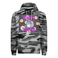 Easter Happy Easter Gnomes Bunny Daisys Premium Hoodie | Teevron