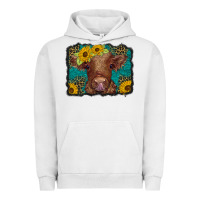 Pigment Lunar Rock western leopard buffalo plaid baby highland cow Urban Hoodie - BarkalooDesign