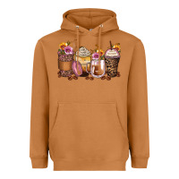 Meerkat leopard rose glitter flowers coffee cups Heavyweight Hoodie - Zillion Design Studio