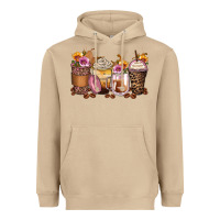 Mushroom leopard rose glitter flowers coffee cups Heavyweight Hoodie - Zillion Design Studio