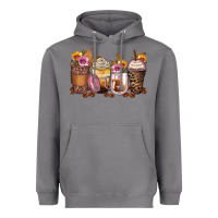 Storm leopard rose glitter flowers coffee cups Heavyweight Hoodie - Zillion Design Studio