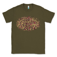 Army Green leopard pattern Classic Tee - RanaPortraitStore