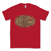 Red leopard pattern Classic Tee - RanaPortraitStore