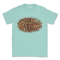 Seafoam leopard pattern Classic Tee - RanaPortraitStore