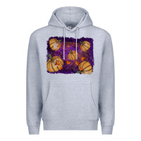 Heather Grey halloween leaves tool leather backround Premium Hoodie - RanaPortraitStore