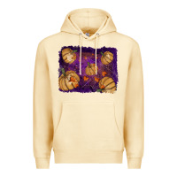 Pina Colada halloween leaves tool leather backround Premium Hoodie - RanaPortraitStore