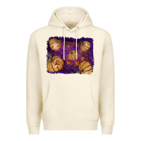 Sandshell halloween leaves tool leather backround Premium Hoodie - RanaPortraitStore
